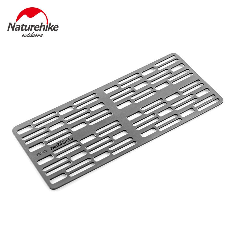 Titanium Grill Net Charcoal Barbecue Plate
