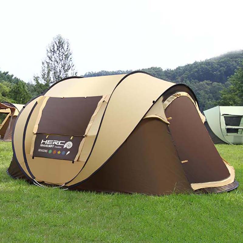 3-4 Person fast opening camping tent