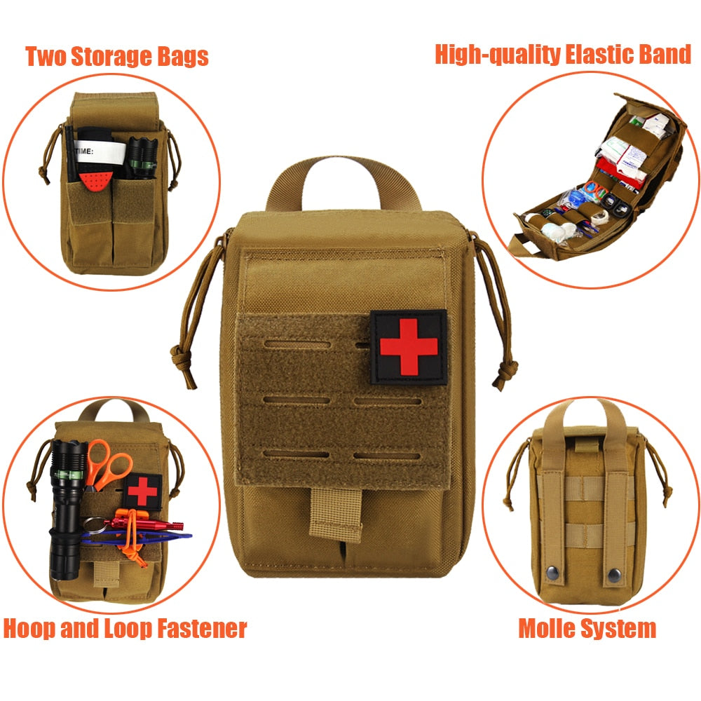 Tactical First Aid Kit Survival Bag