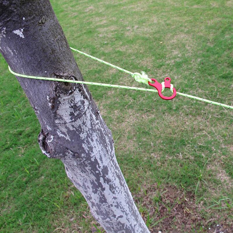 10pcs Quick Knot Tent Wind Rope Buckle