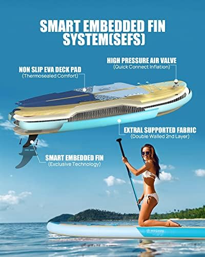 Inflatable paddleboard