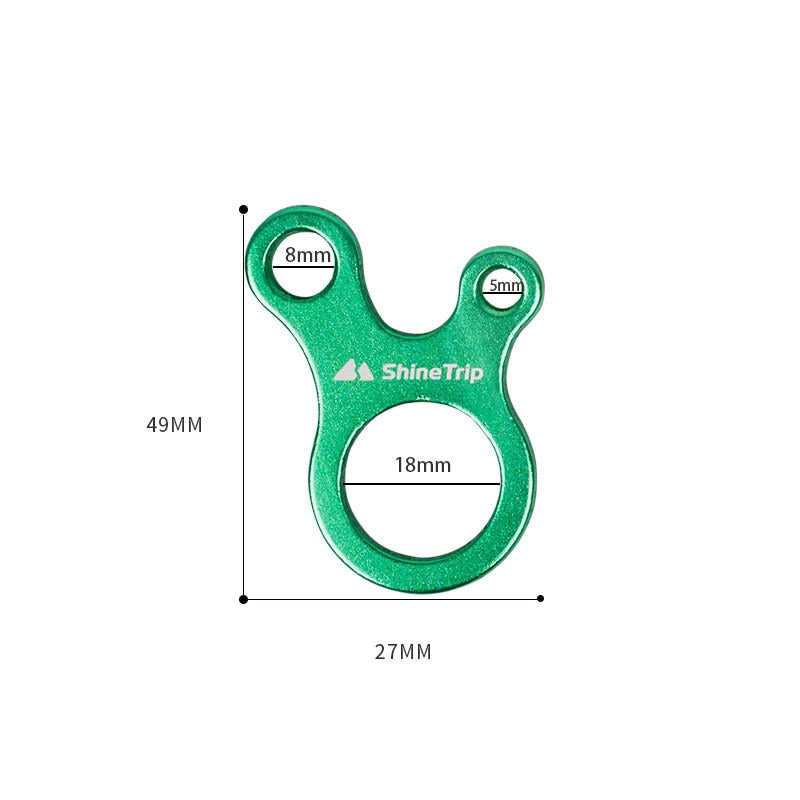 10pcs Quick Knot Tent Wind Rope Buckle