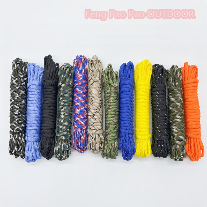 5 Meters 7 Stand Cores Parachute Cord Outdoor Camping Rope