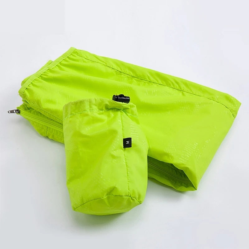 Camping Rain Jacket Men Women Waterproof
