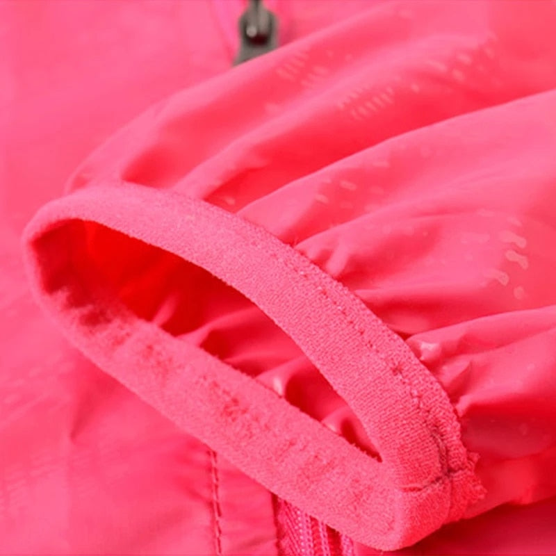 Camping Rain Jacket Men Women Waterproof