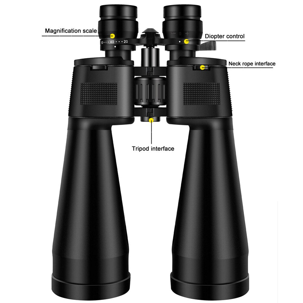 20-60X70 High Magnification Binoculars Long Range Zoom