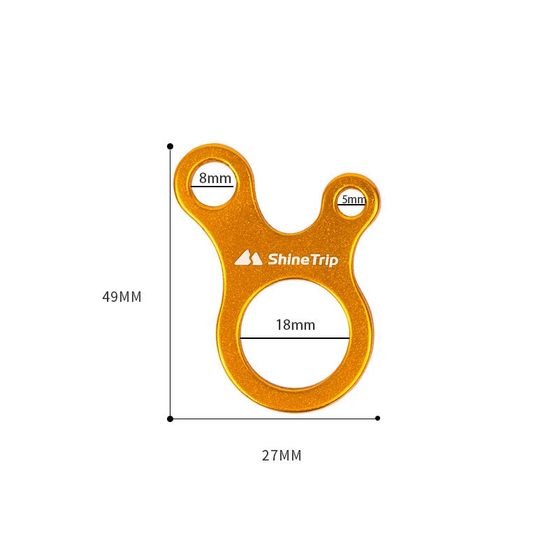 10pcs Quick Knot Tent Wind Rope Buckle
