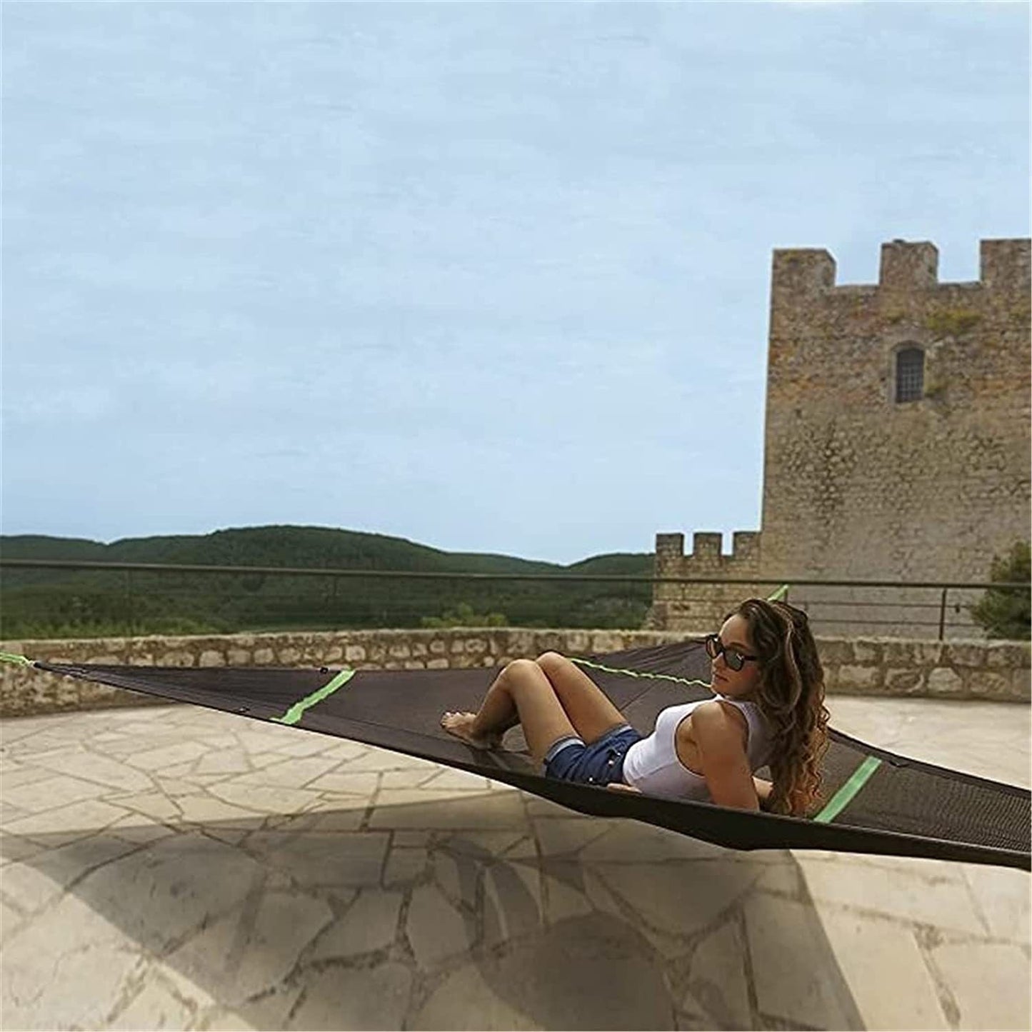 Portable Triangle Hammock 4Mx4Mx4M