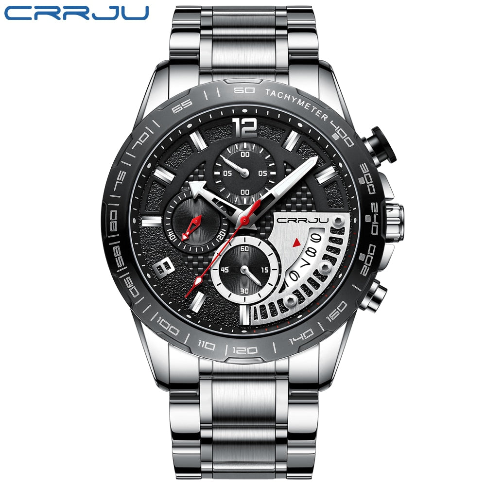 Stainless Steel Waterproof Watch