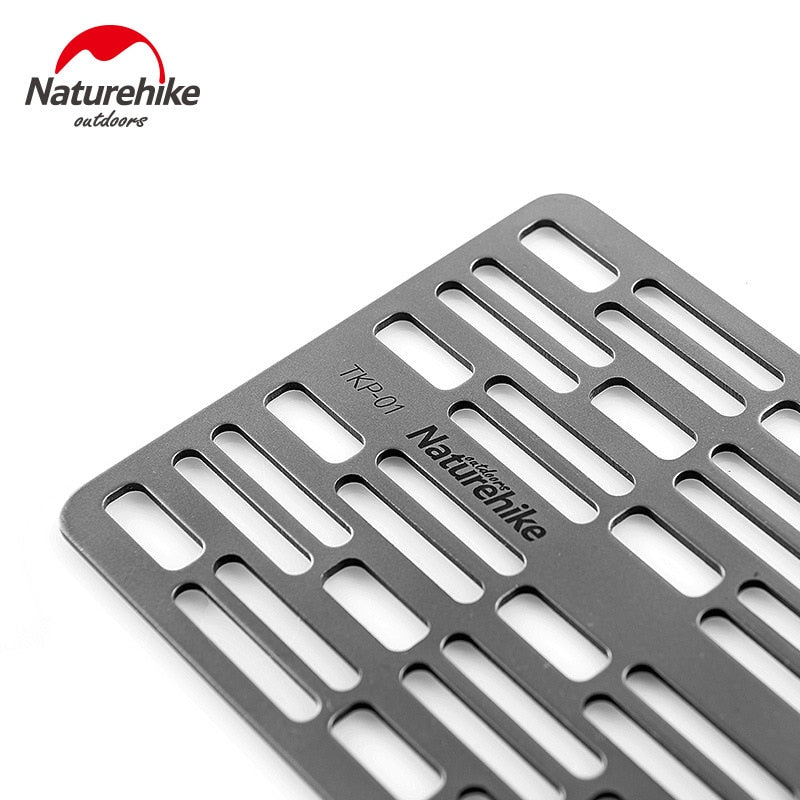 Titanium Grill Net Charcoal Barbecue Plate