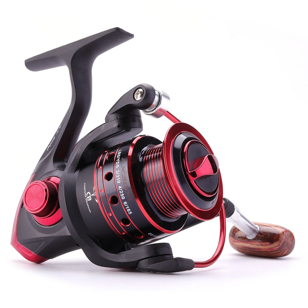 Spinning Fishing Reel 12BB + 1 Bearing Balls 500-9000 Series Metal Coil