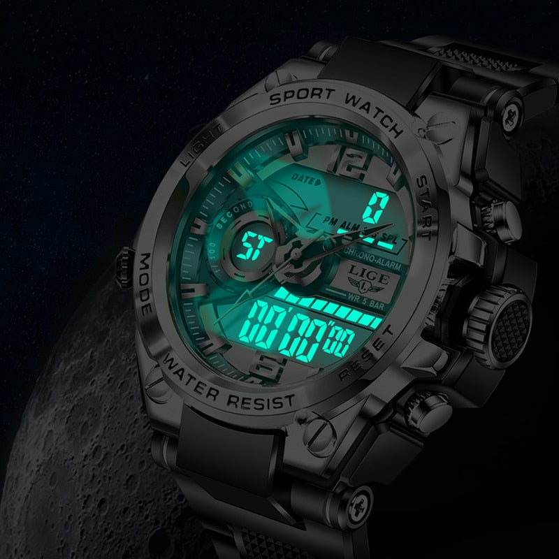 Waterproof Wristwatch LED