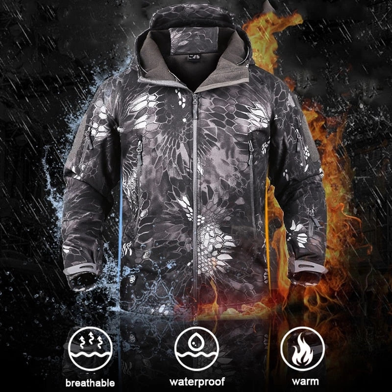 Hiking Camping Tactical Jackets Waterproof