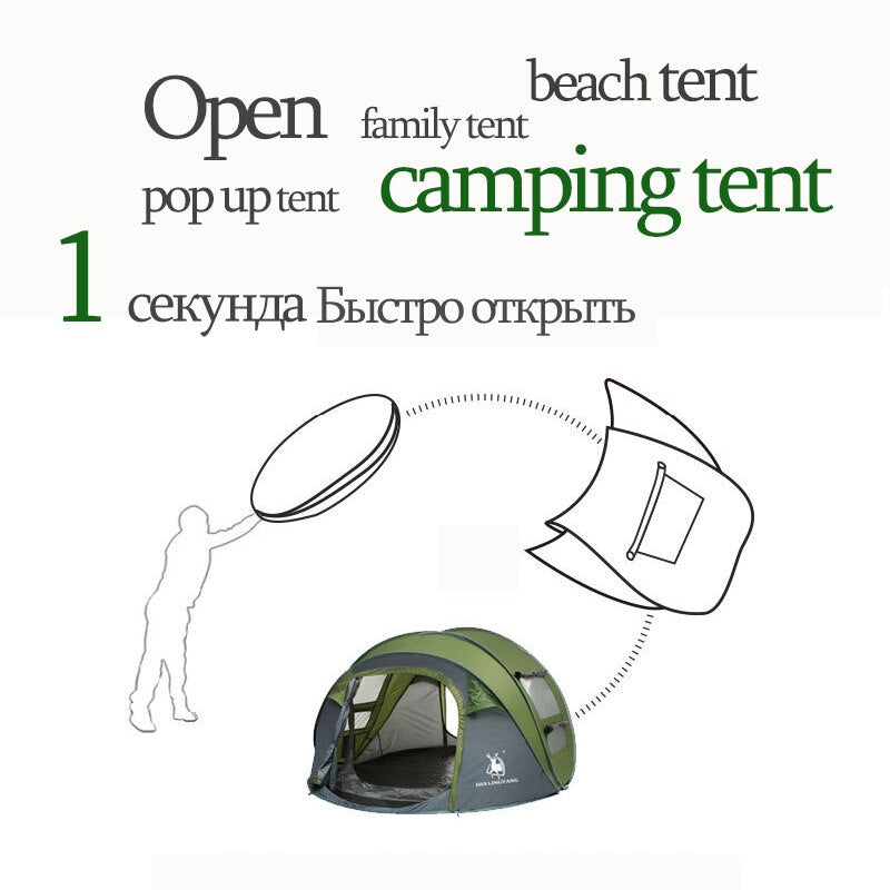 Outdoor Camping Tent Quick Automatic Opening