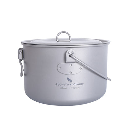 Big Capacity Titanium Camping Pot