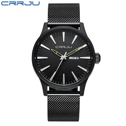 Stainless Steel Waterproof Watch