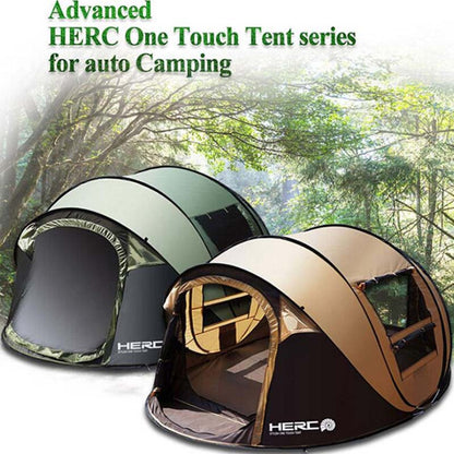 3-4 Person fast opening camping tent