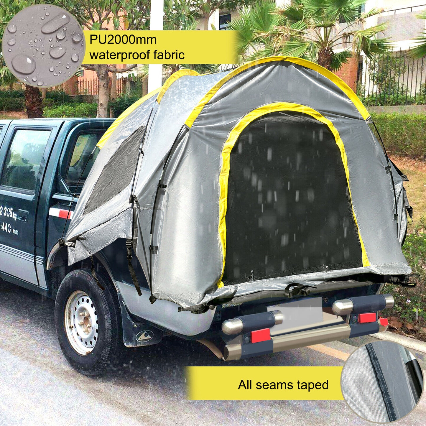 5-8ft waterproof truck tent