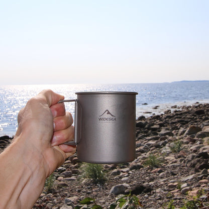 Camping Mug Titanium Cup