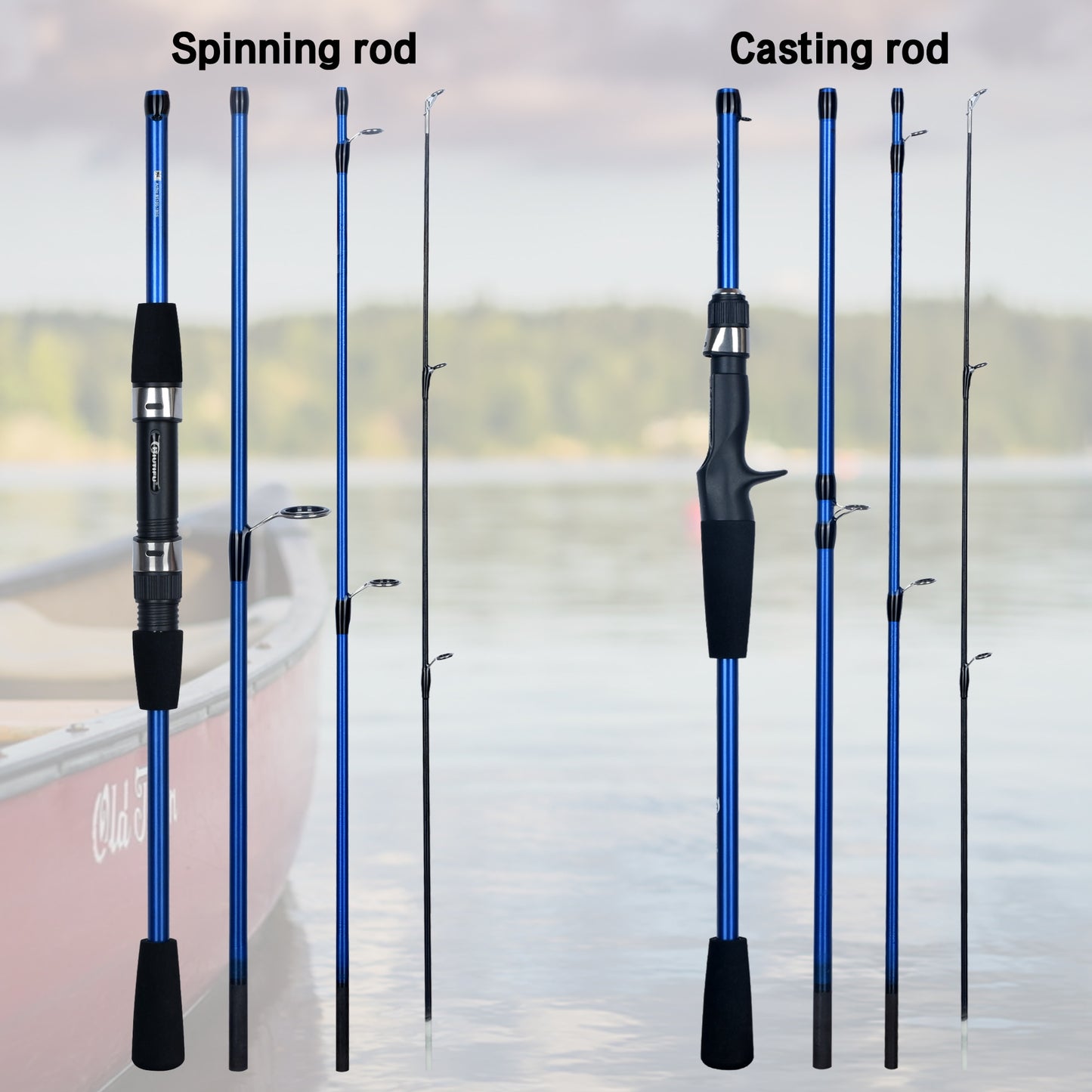 Baitcasting Spinning Fishing Rod