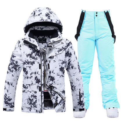 Women Ski Suit Winter Windproof Waterproof