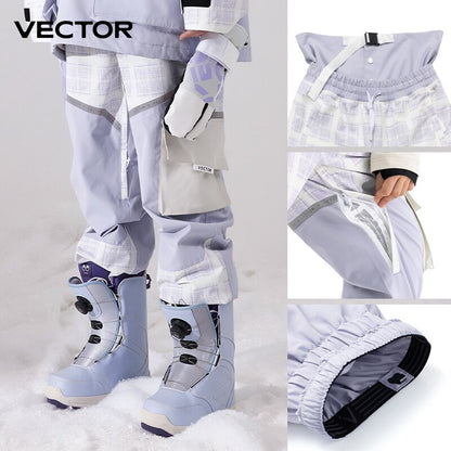 Winter Ski Pants Women Windproof Waterproof