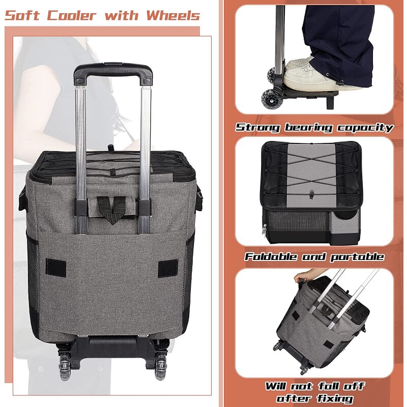 Cooler with Wheels 35L