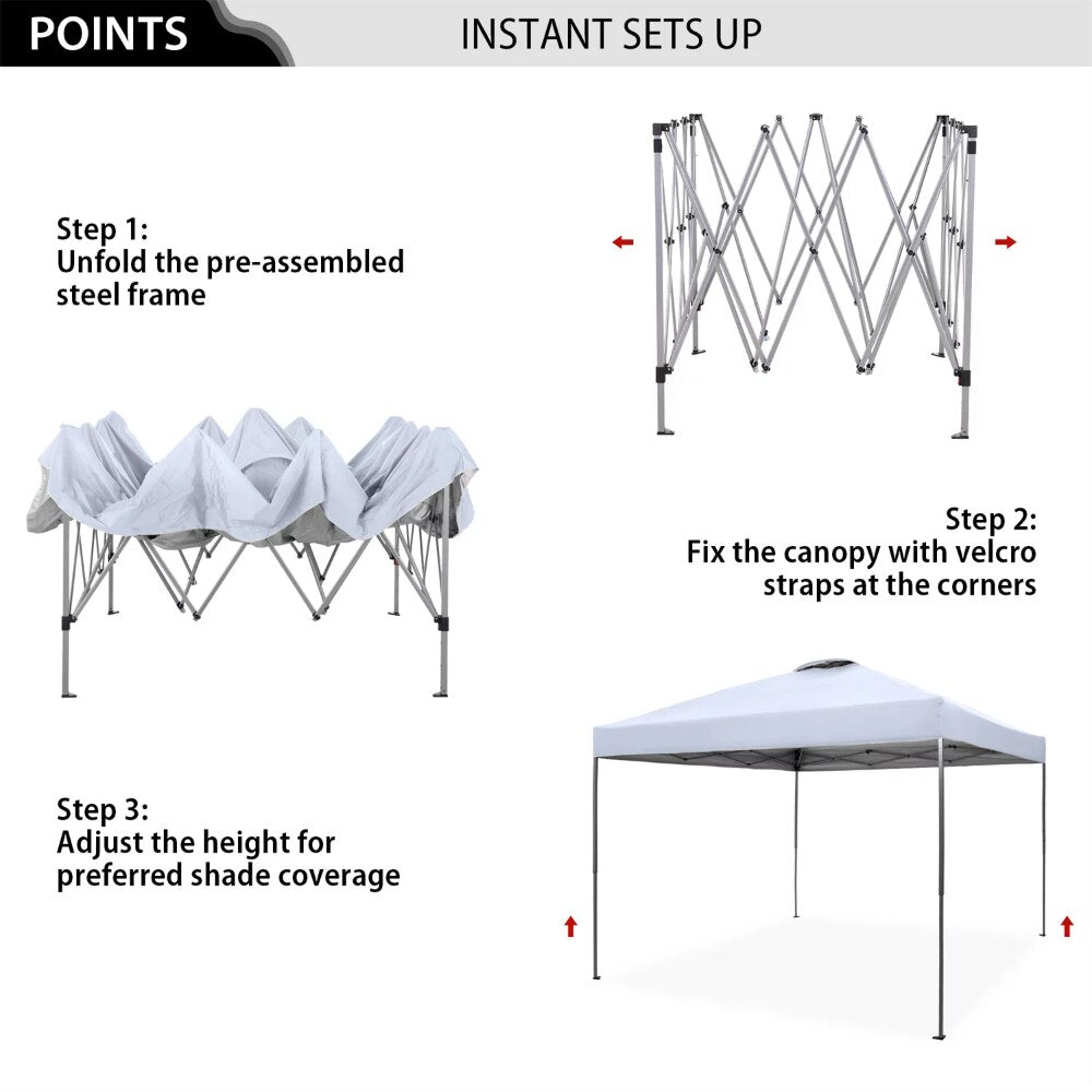 10x10ft Pop-up Canopy