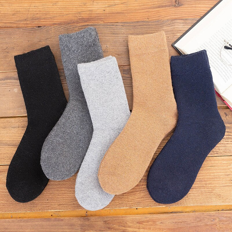 1 Pair Winter Warm Socks Wool