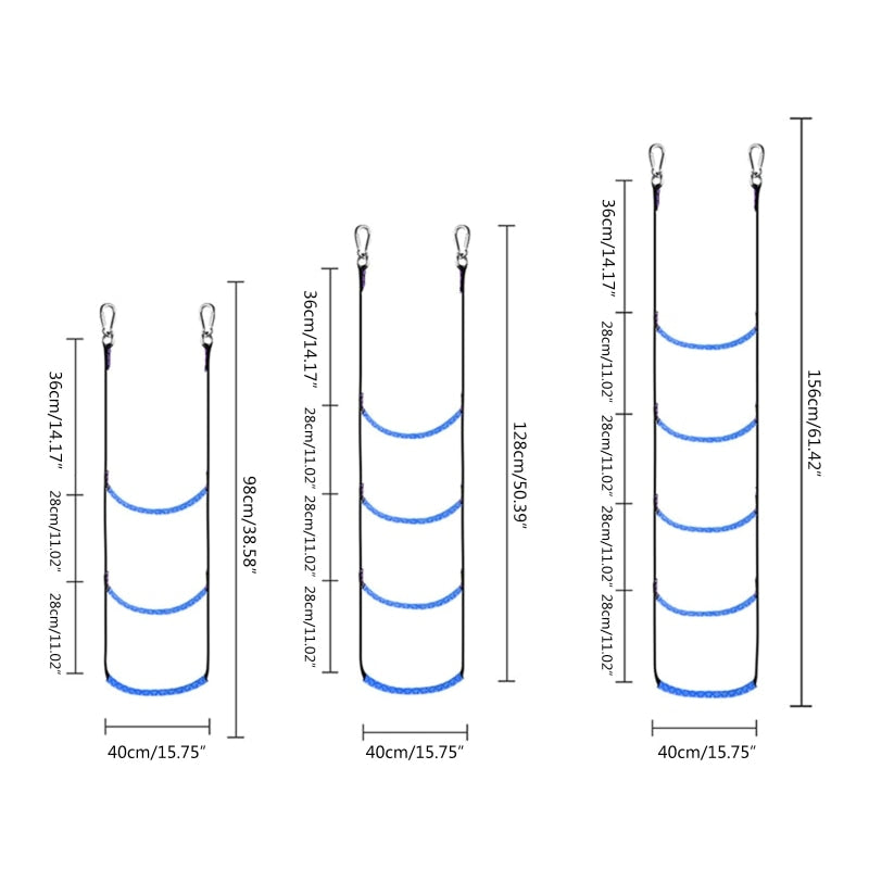 3/4/5 Step Boat Rope Ladder