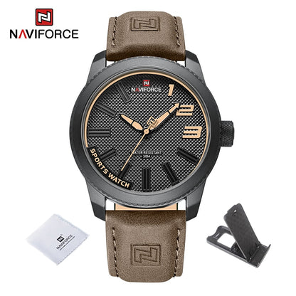 Waterproof Leather Watch