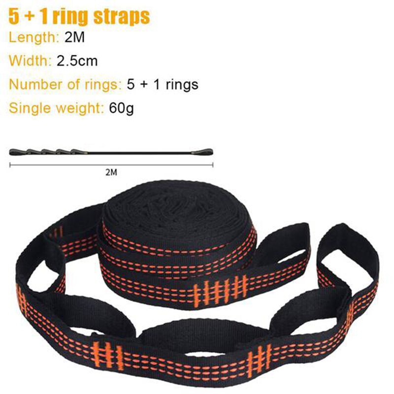 Strong 2pcs 2m Hammock Straps