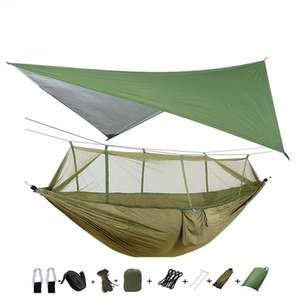 Lightweight Camping Hammock w/ Waterproof mosquito net