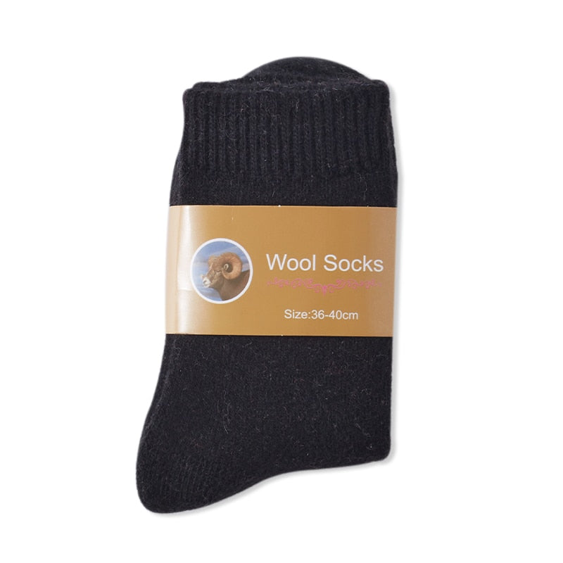 1 Pair Winter Warm Socks Wool