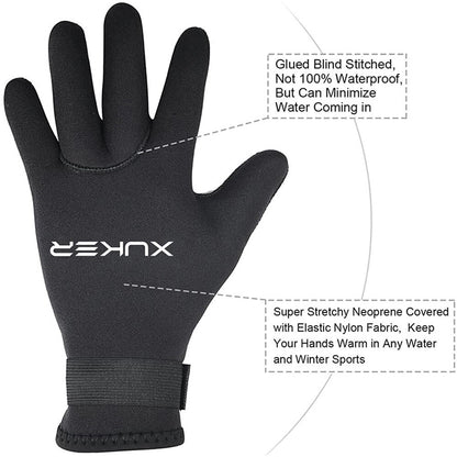 3mm 5mm Neoprene Diving Gloves