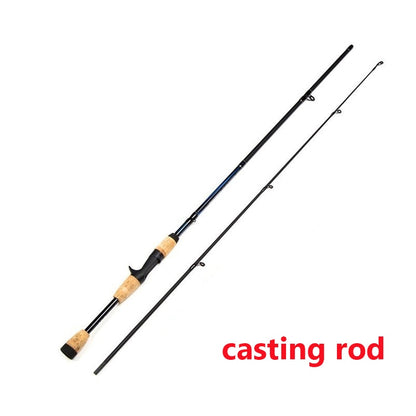 Fishing Rod Carbon Fiber Spinning/Casting Fishing Pole