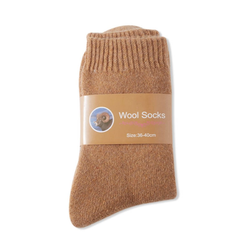 1 Pair Winter Warm Socks Wool