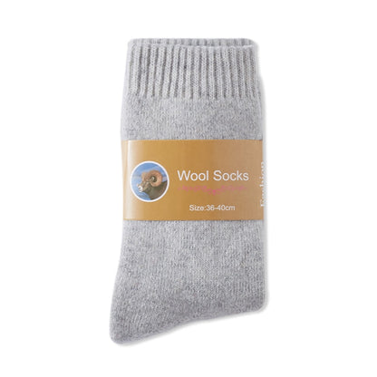 1 Pair Winter Warm Socks Wool