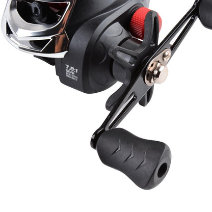 Baitcasting Reel High Speed 7.2:1 Gear Ratio Fresh Saltwater Magnetic Brake System