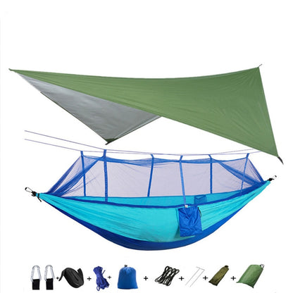 Lightweight Camping Hammock w/ Waterproof mosquito net