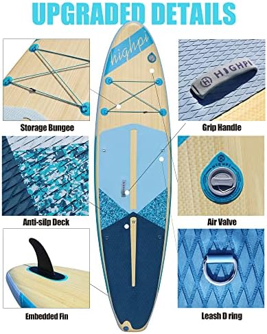 Inflatable paddleboard