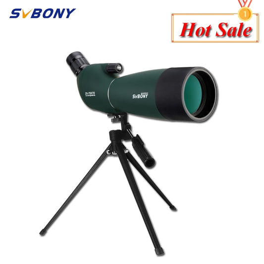 25-75x70 Monoculars Powerful Waterproof With Tripod