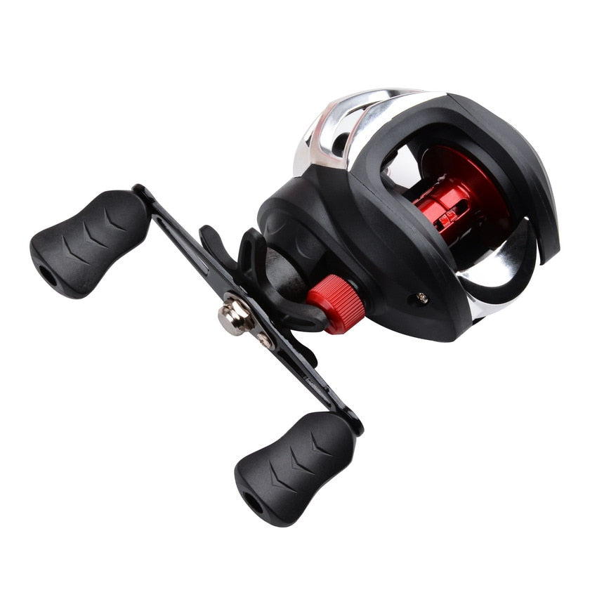 Baitcasting Reel High Speed 7.2:1 Gear Ratio Fresh Saltwater Magnetic Brake System