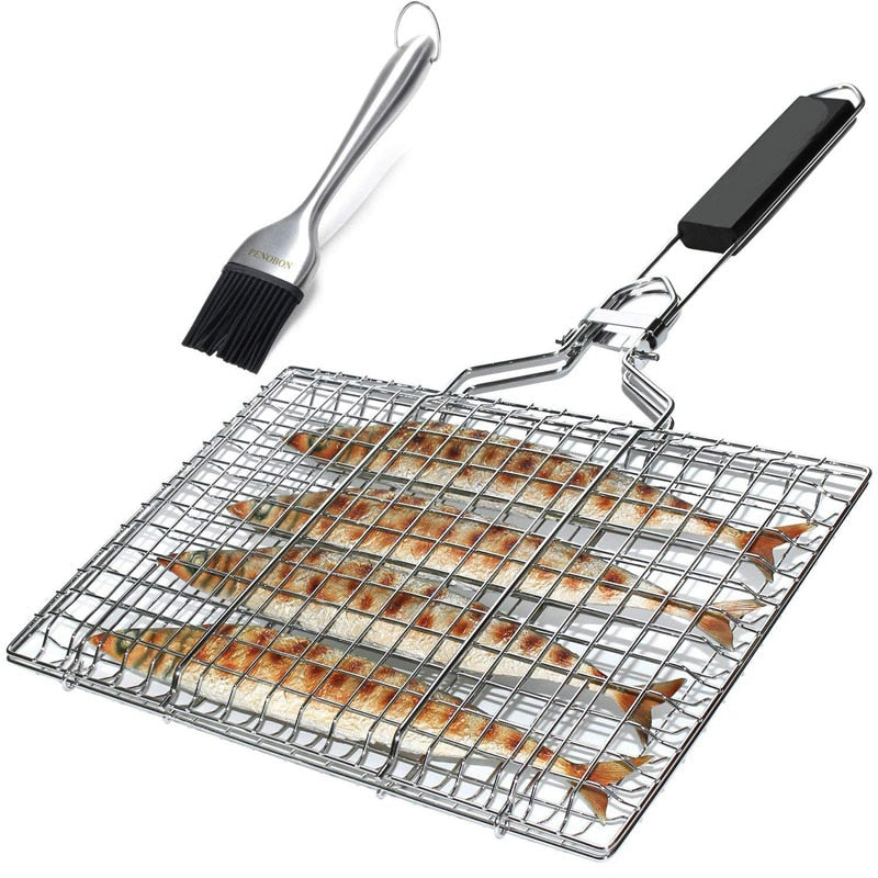 Grilling Basket Folding Portable